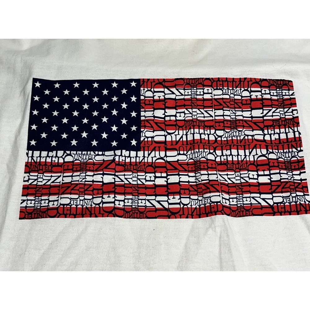 American Flag T-Shirt United Graphic Stars and Stripes Size XL - Picture 3 of 7